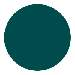 Teal Background Circle