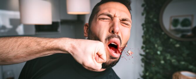 getting a tooth knocked out